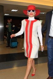 Lady Gaga Fashhion - LAX airport in Los Angeles, October 2015