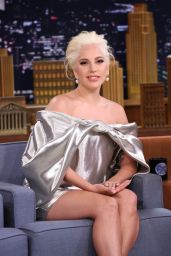 Lady Gaga - The Tonight Show With Jimmy Fallon, October 2015