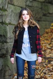 Laura Marano - Walking With a Friend in Central Park, New York, October 2015