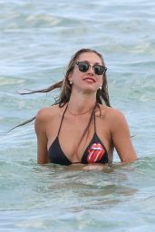 Lauren Stoner in Bikini - Beach in Miami, October 2015