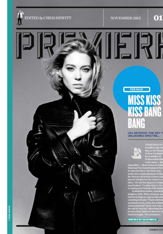 Léa Seydoux - Empire Magazine UK November 2015 Issue