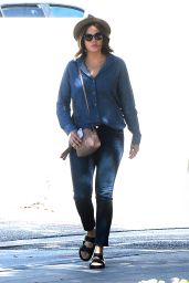 Mandy Moore - Leaving Meche Salon in West Hollywood, October 2015