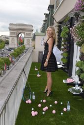 Maria Sharapova - Photoshoot for Evian Water at the Maison du Danemark in Paris (2015)