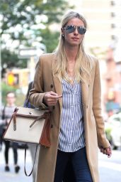 Nicky Hilton Rothschild Street Style - New York City, October 2015