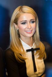 Paris Hilton - Press Conference to Promote Her Brand 