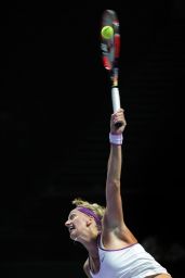 Petra Kvitova – 2015 WTA Finals Round Robin Match in Singapore