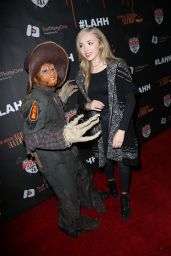 Peyton List – Griffith Park Haunted Hayride Opening Night in LA