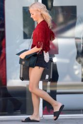 Pixie Lott Leggy in Shorts - Out in Los Angeles, October 2015
