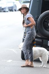 Rhona Mitra - Out in Beverly Hills, October 2015