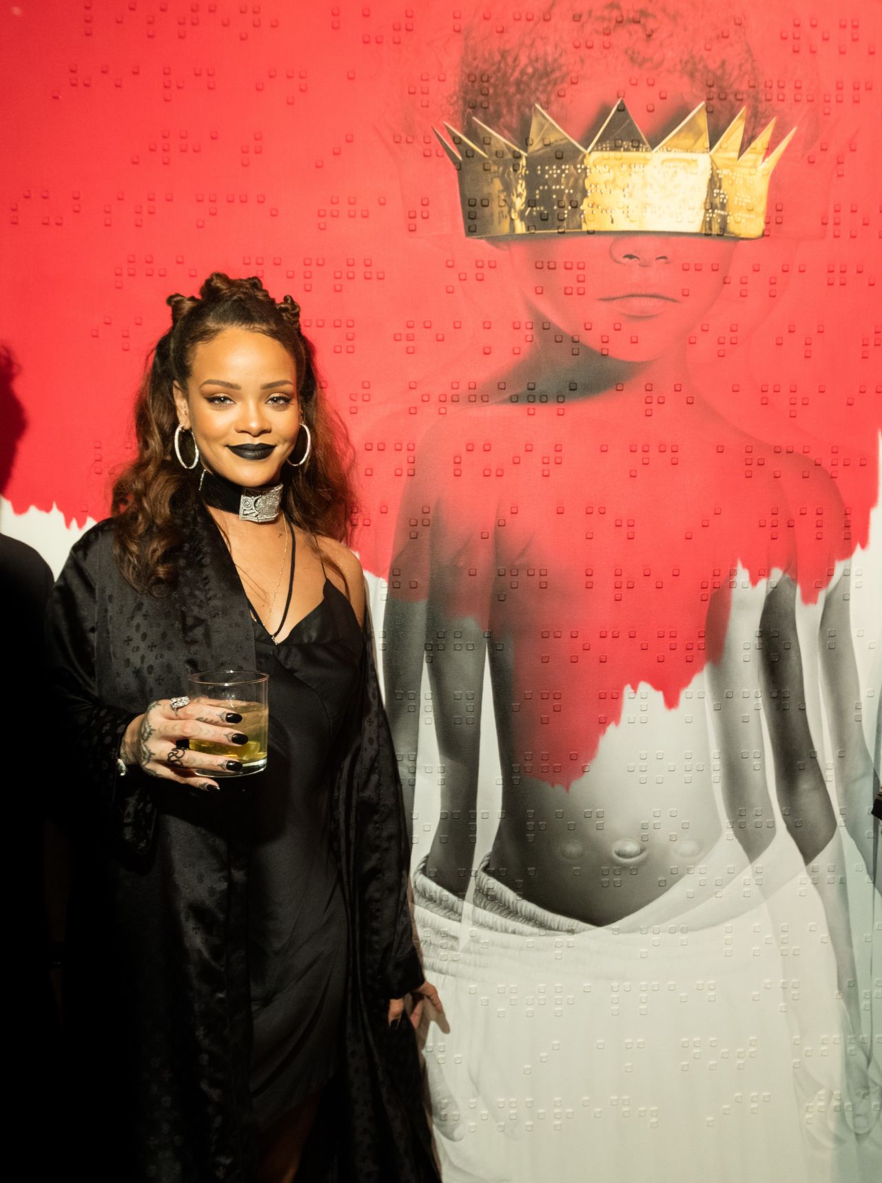 Rihanna - 8th Album Artwork Reveal for 'Anti' at MAMA Gallery in Los ...