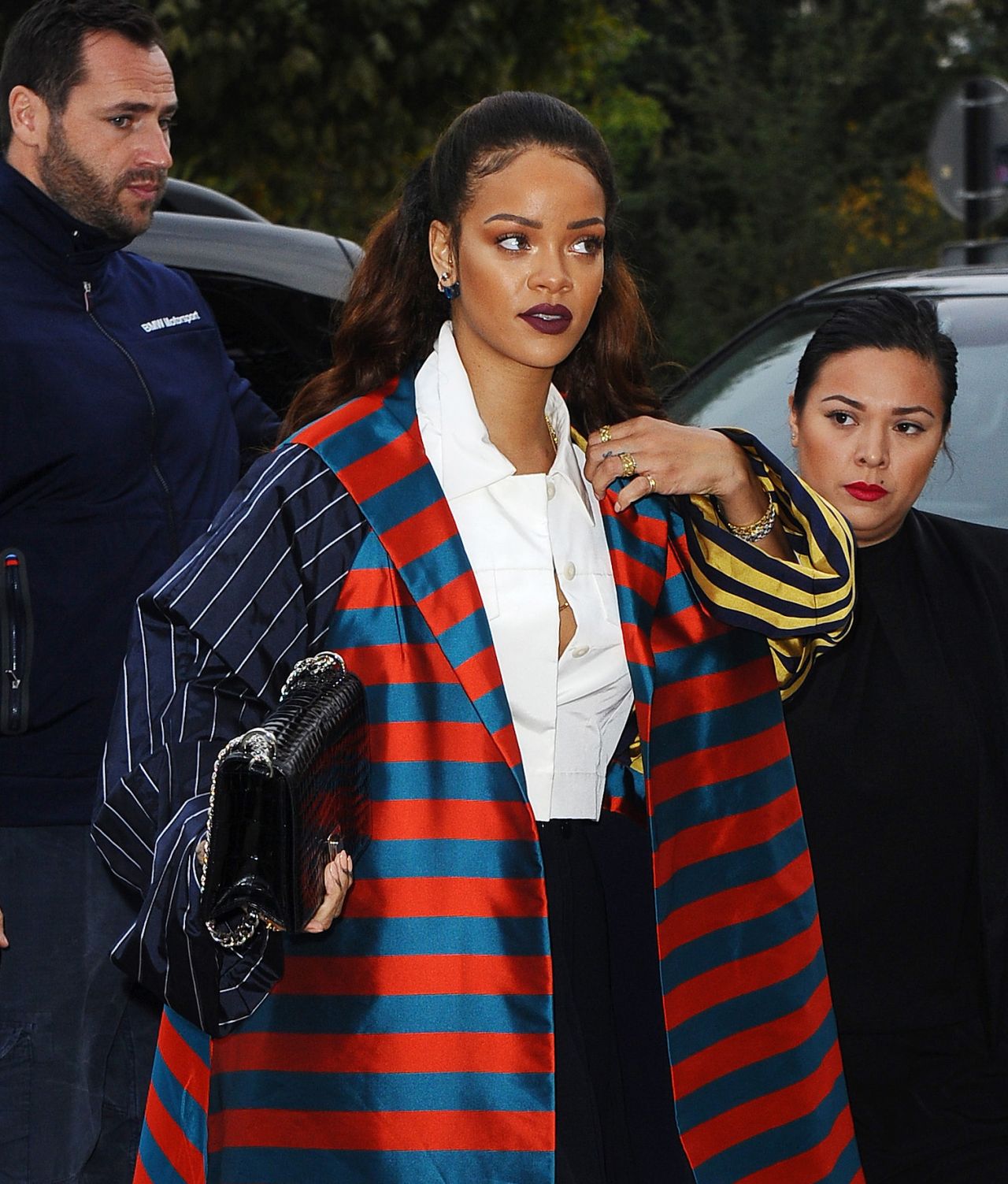 Rihanna Fashion - Eiffel Tower in Paris, October 2015 • CelebMafia