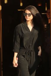 Selena Gomez - Leaving the iHeartRadio Studios in New York City, October 2015