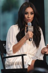 Shay Mitchell at AOL Studios in New York City, October 2015