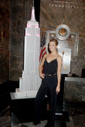 Toni Garrn - The Empire State Building in New York - October 2015