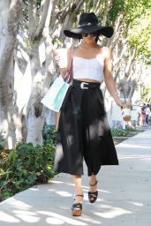 Vanessa Hudgens Street Fashion - Out in West Hollywood, October 2015