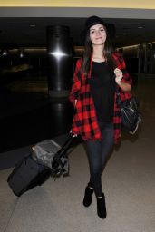 Victoria Justice at LAX Airport, October 2015