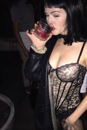 Zoey Deutch - Leaving Le Jardin Night Club in Hollywood, October 2015