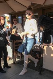  Gigi Hadid in Jeans and High Boots - Los Angeles, November 2015