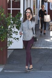Alessandra Ambrosio - Out in Brentwood 11/18/2015