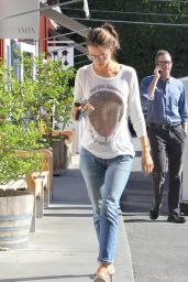Alessandra Ambrosio Street Style - Out in Brentwood, November 2015