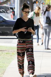 Alessandra Ambrosio Street Style - Out in West Hollywood, November 2015