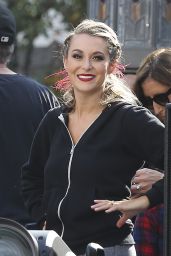 Alexa PenaVega - Leaves Dancing With the Stars Rehearsal at The Grove in West Hollywood, November 2015