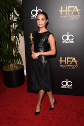 Alicia Vikander – 2015 Hollywood Film Awards in Beverly Hills