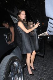Alicia Vikander - Arrives at the Chateau Marmont in Los Angeles, November 2015