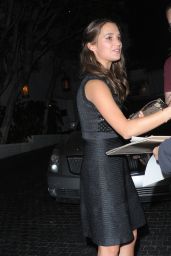 Alicia Vikander - Arrives at the Chateau Marmont in Los Angeles, November 2015