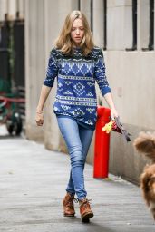 Amanda Seyfried Street Style -NYC, November 2015