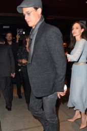 Angelina Jolie and Brad Pitt - Out in Manhattan in New York, November 2015