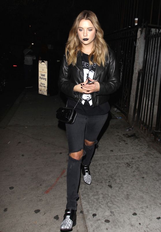 Ashley Benson – Just Jared Halloween Party in Hollywood, October 2015