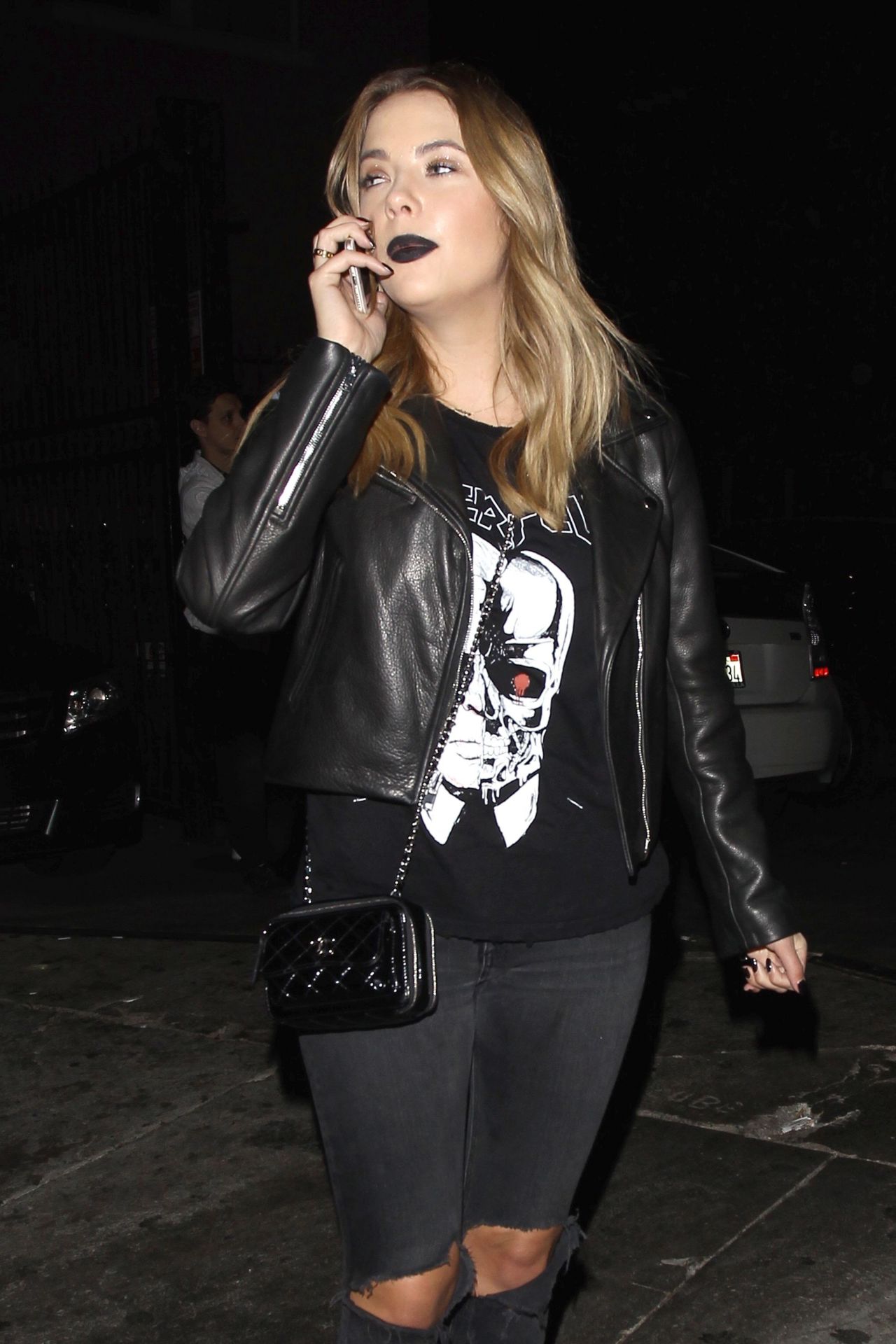 Ashley Benson – Just Jared Halloween Party in Hollywood, October 2015 ...