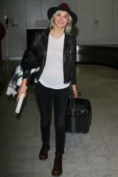 Camille Lou - Arrives at Nice Airport for the NRJ Music Awards 2015