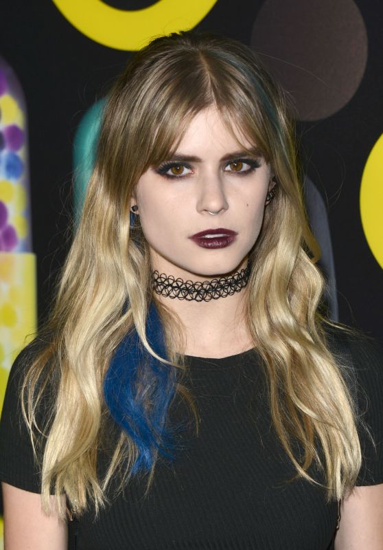 Carlson Young – Just Jared Halloween Party in Los Angele, October 2015