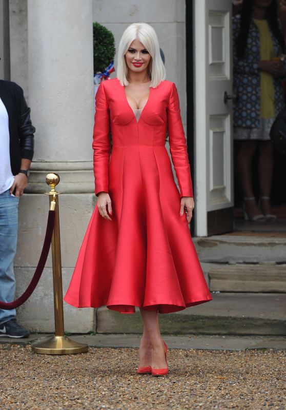 Chloe Sims – Towie Cast Film Nanny Pats Royal 80th Birthday Party, Croydon in London