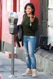 Christina Milian Street Style - Los angeles, November 2015