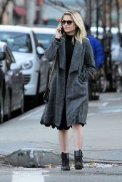 Dianna Agron Autumn Style - Out in New York City, 11/20/2015