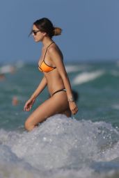 Eiza Gonzalez in a Bikini on Miami Beach, November 2015