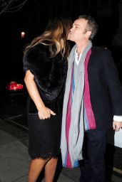 Elizabeth Hurley Style - Out in London, November 2015