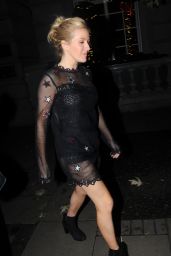 Ellie Goulding Night Out Style - Leaving the Rosewood Hotel in London, November 2015