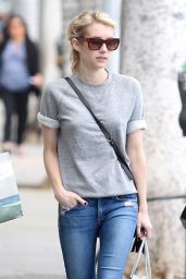 Emma Roberts - Shopping in Los Angeles, November 2015