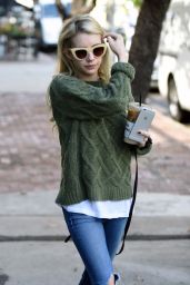 Emma Roberts Street Style - Out in LA, November 2015