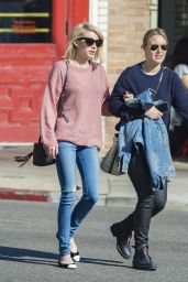 Emma Roberts Street Style - Out in Los Felitz, November 2015