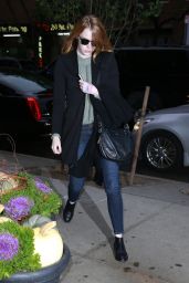 Emma Stone Casual Style - Out in NYC, November 2015