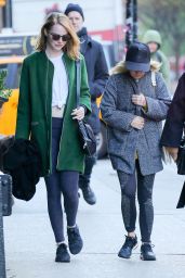 Emma Stone Style - Out in NYC, November 2015