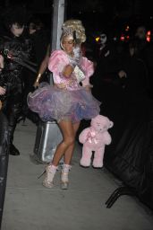 Fergie – Arriving the Heidi Klum’s 12th Annual Halloween Party at Penthous in New York City 