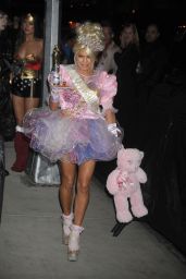 Fergie – Arriving the Heidi Klum’s 12th Annual Halloween Party at Penthous in New York City 