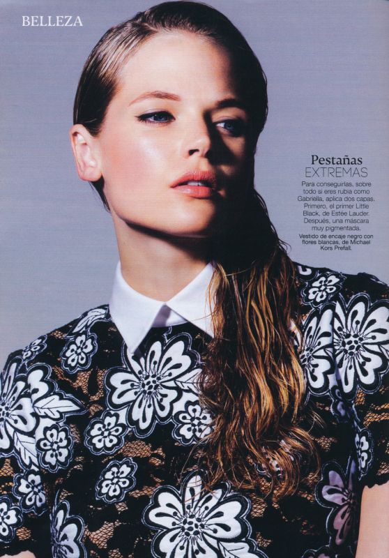 Gabriella Wilde - Glamour Magazine Spain August 2015 Issue