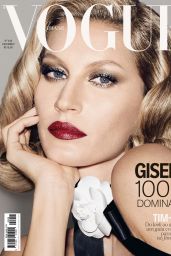 Gisele Bundchen - Vogue Magazine Brazil December 2015 Cover and Pics